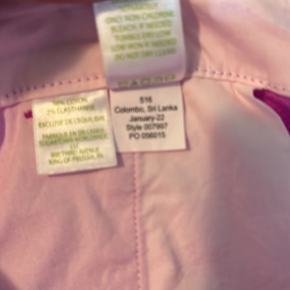 Lilly Pulitzer Magenta Pink buttercups - Picture 9 of 9